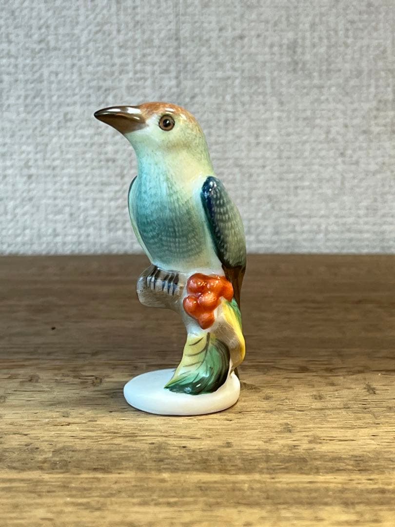 ハンガリー HEREND 鳥 置物 フィギュリン アンティーク 古雑貨 公式