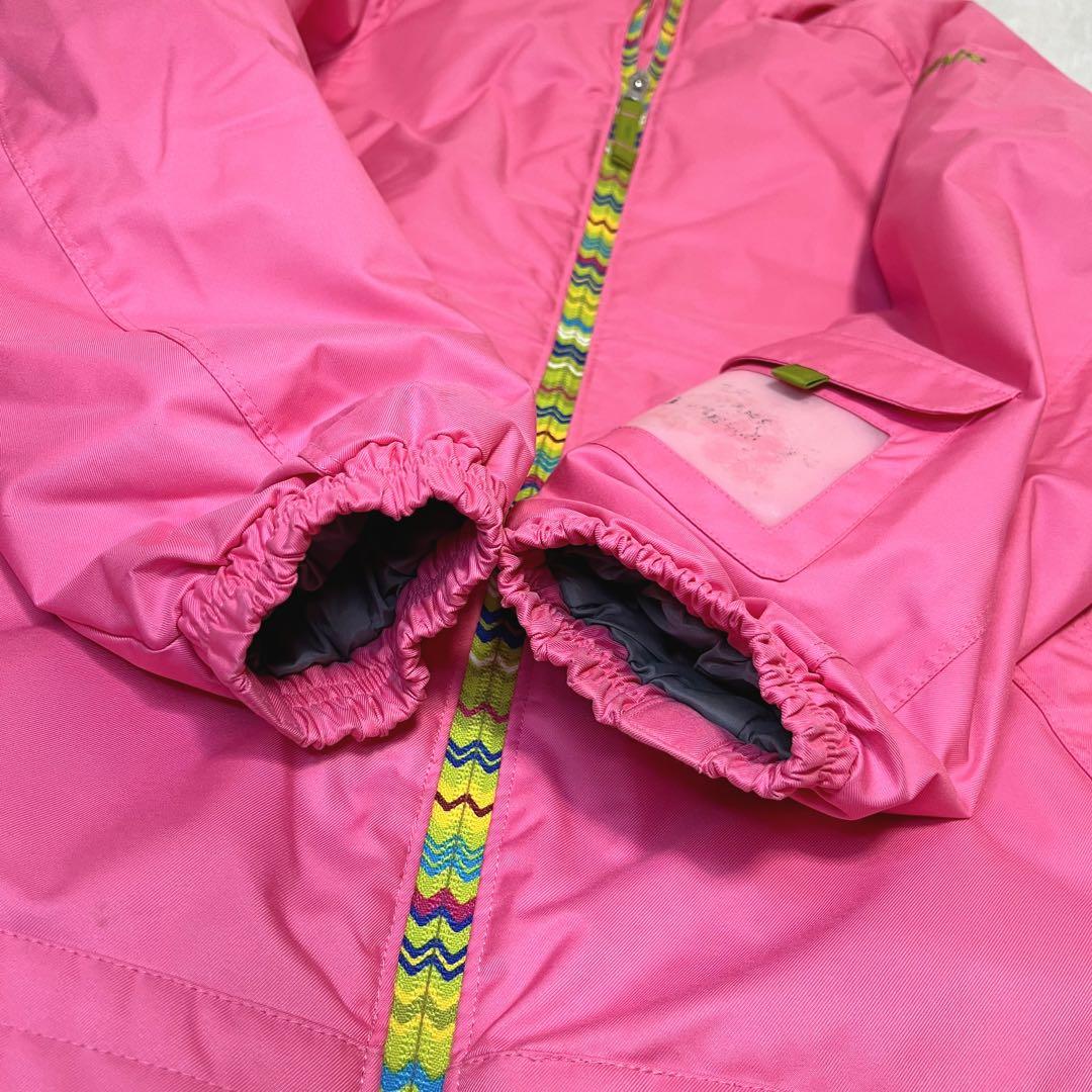 美品 phenix 可愛いピンク ジュニア スノーウェア 上下 150 女の子