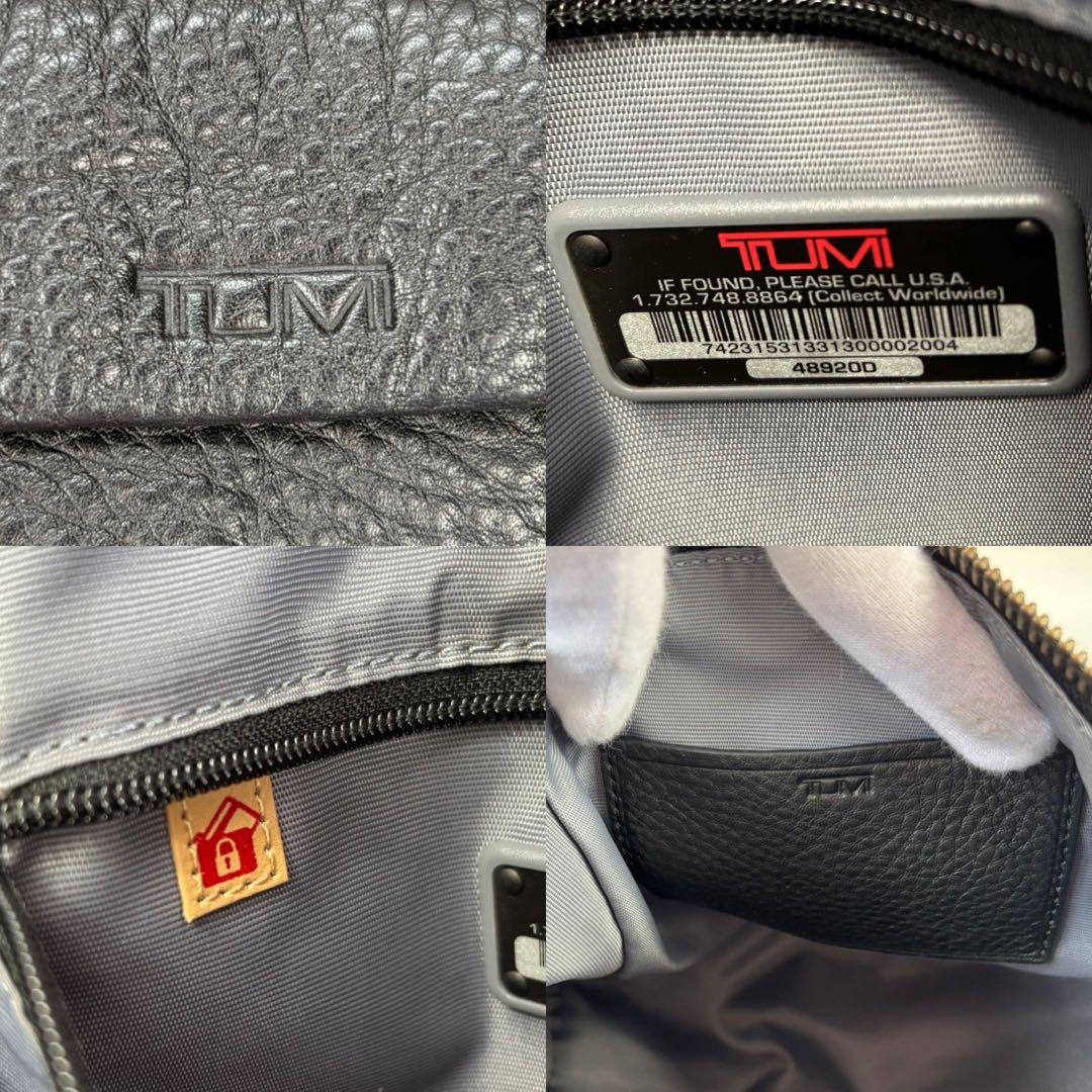極美品✨ TUMI ウェイバリースモール バックパック レザー 48920D