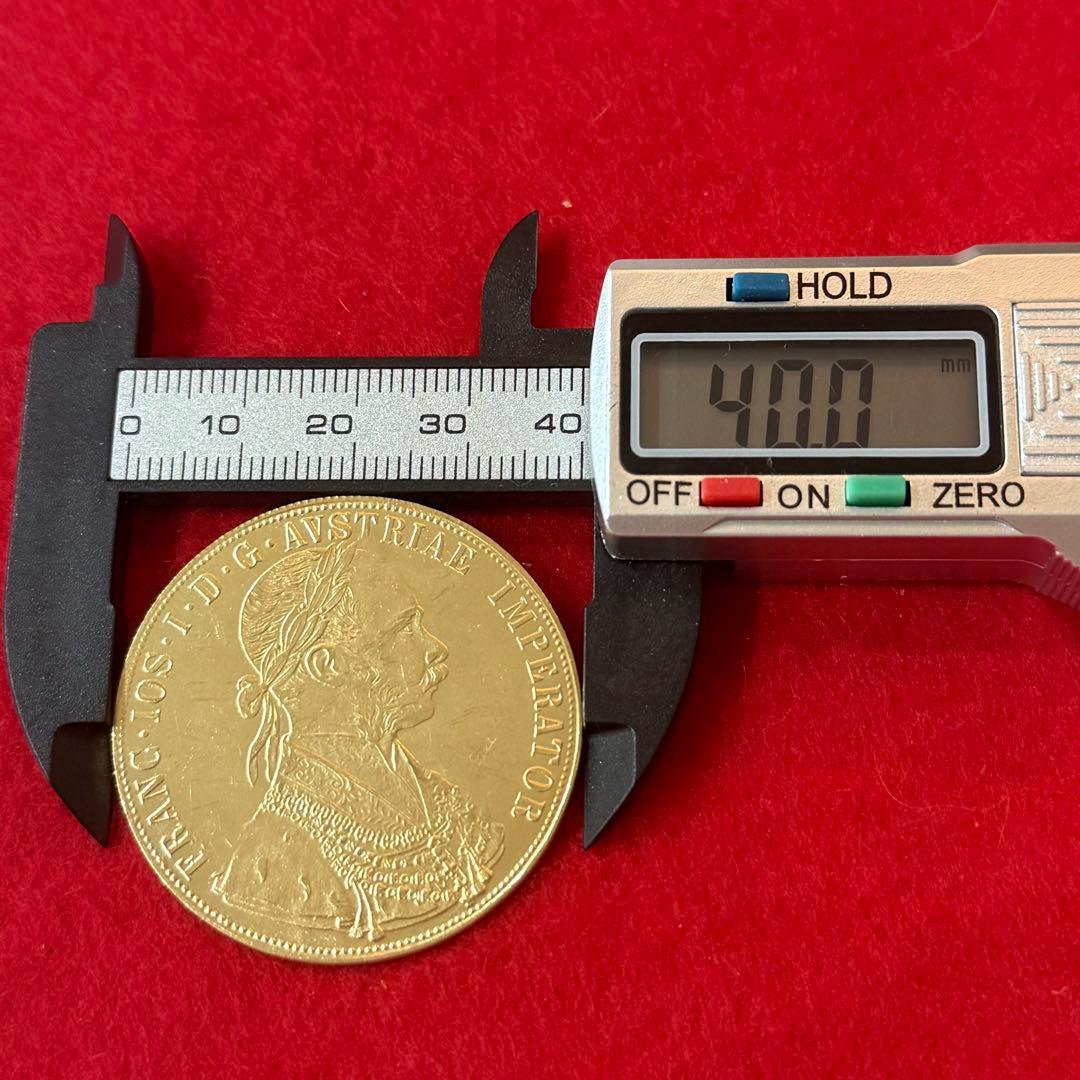 オーストリア 古銭 双頭 ヨーゼフ 海外 1915 ダカット コイン 鷲 大型