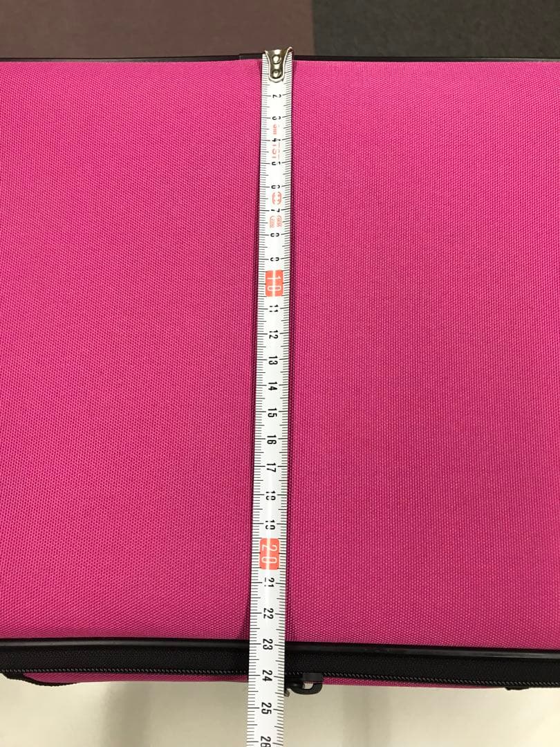 スーパーライト　バイオリンケース　ピンク