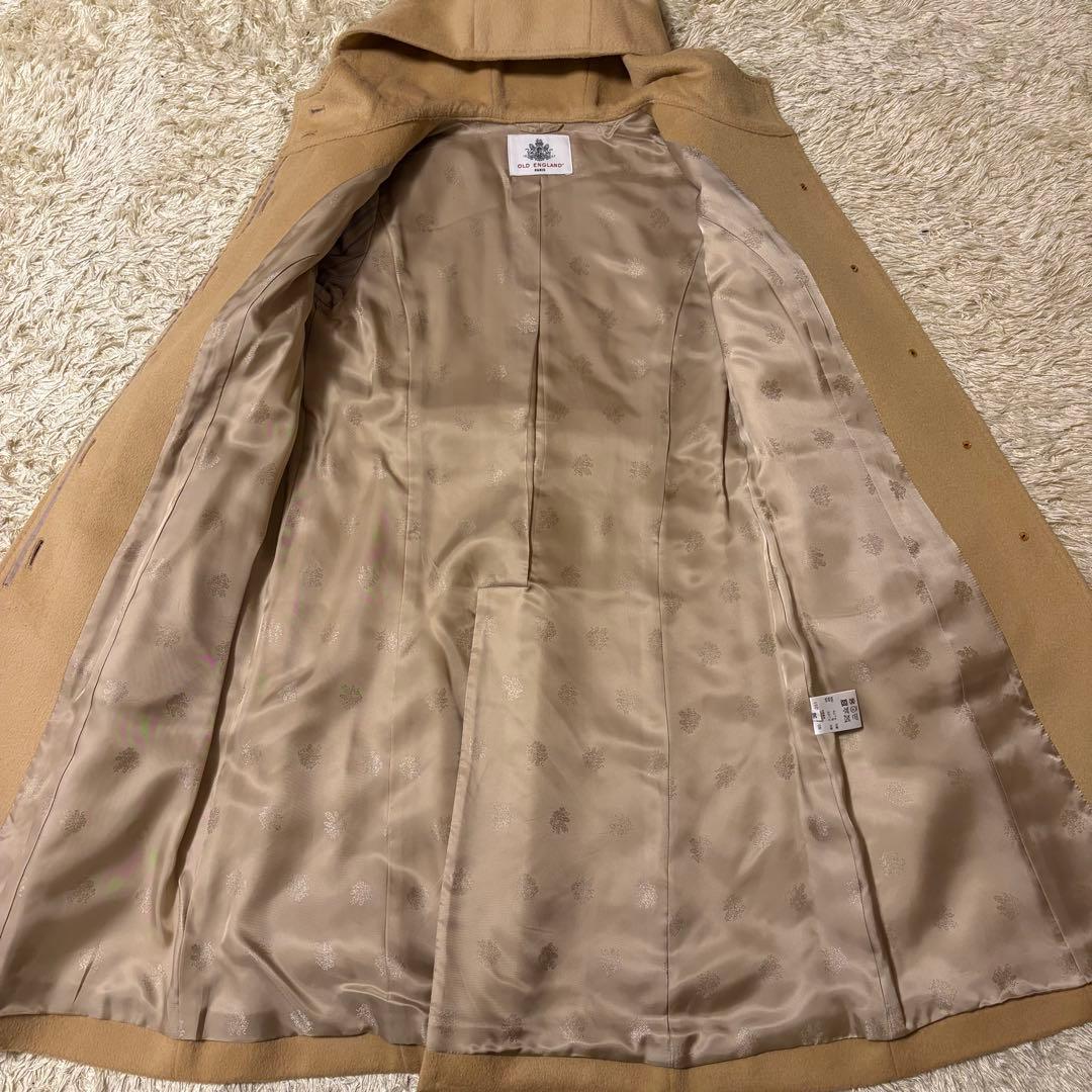 極美品　現行モデル オールドイングランド アンゴラビーバーフードコート 36