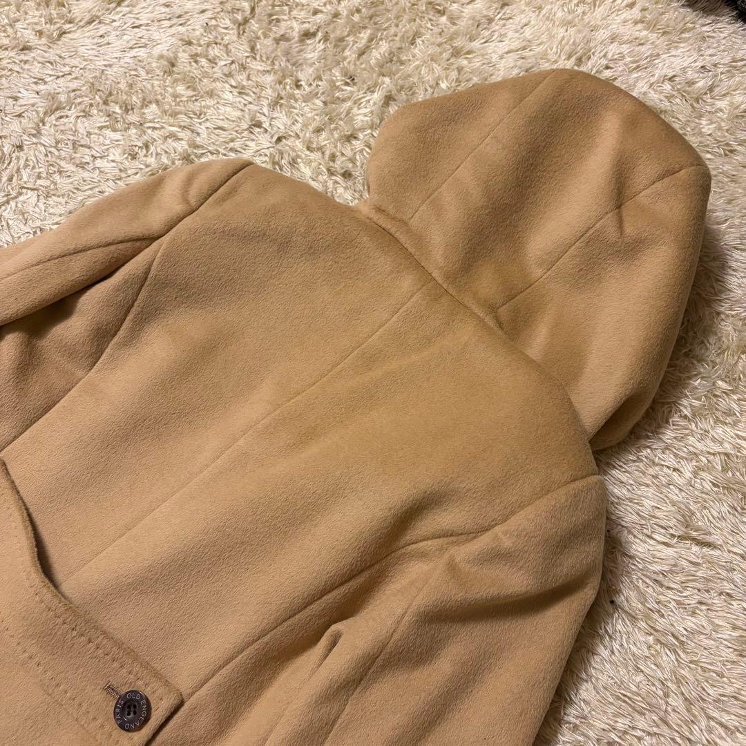 極美品　現行モデル オールドイングランド アンゴラビーバーフードコート 36