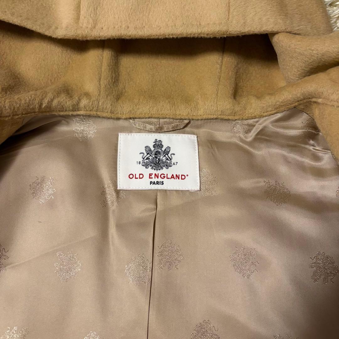 極美品　現行モデル オールドイングランド アンゴラビーバーフードコート 36