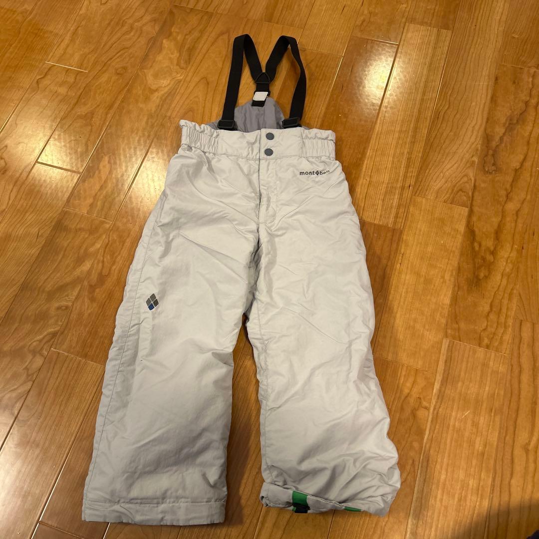 mont-bell 子ども用スキーウェア セット　120cm