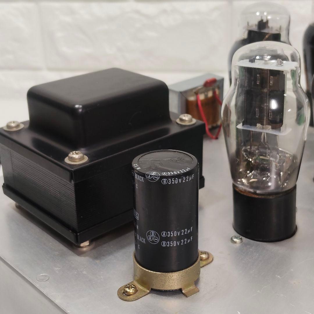 自作 真空管 パワーアンプ 動作品