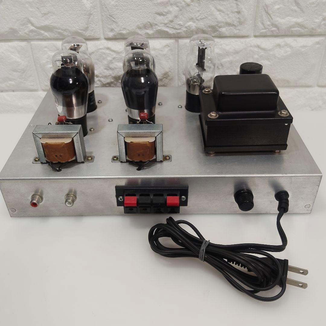 自作 真空管 パワーアンプ 動作品