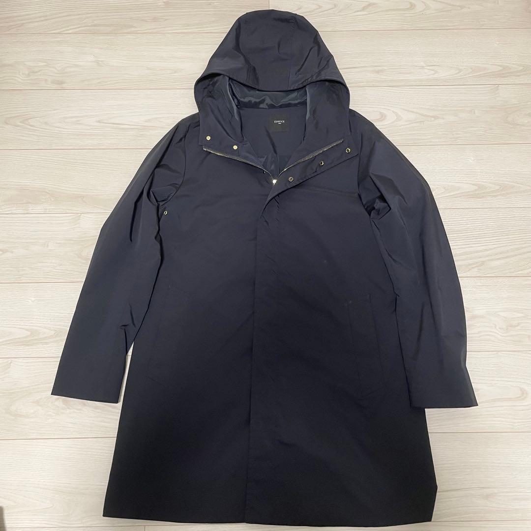 美品✨EDIFICE エディフィス フード付き コート　KOMATSU XL