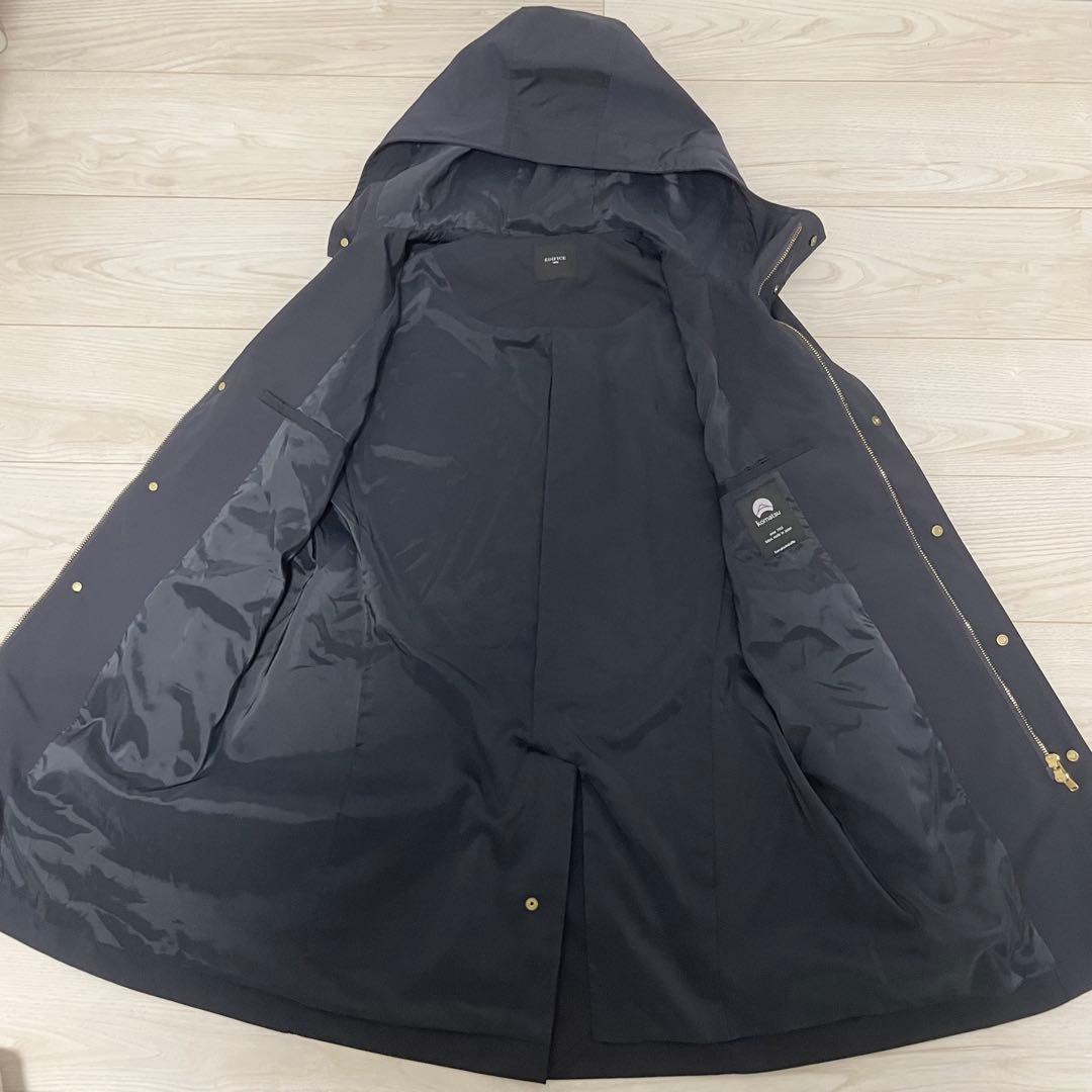 美品✨EDIFICE エディフィス フード付き コート　KOMATSU XL