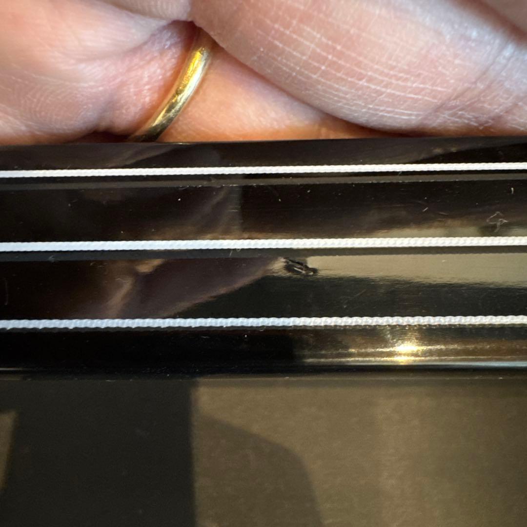 ヘビ柄三線 本体 専用ケース付き