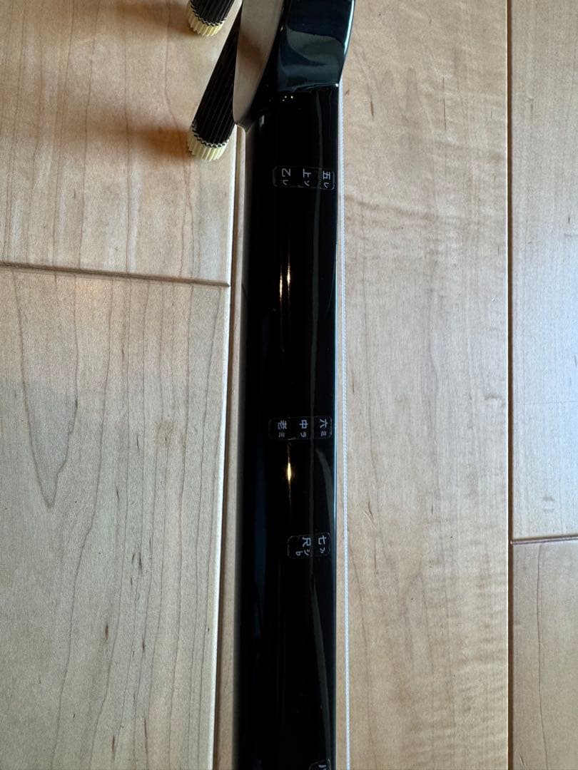 ヘビ柄三線 本体 専用ケース付き