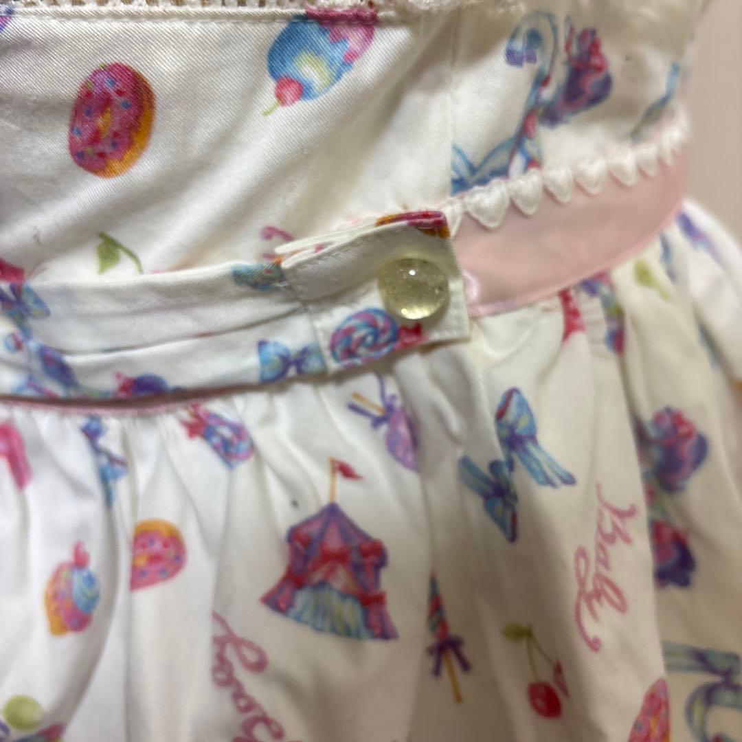 BABY ワンピース　カチューシャ　パニエ付き