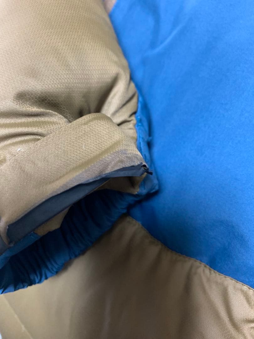 THE NORTH FACE ダウンジャケット オリーブ・ブルー700フィル