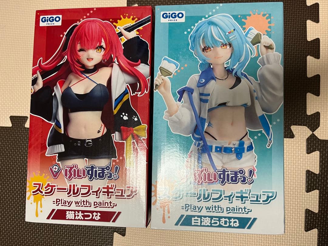 ぶいすぽ スケールフィギュア 猫汰つな 白波らむね GIGO限定 セット