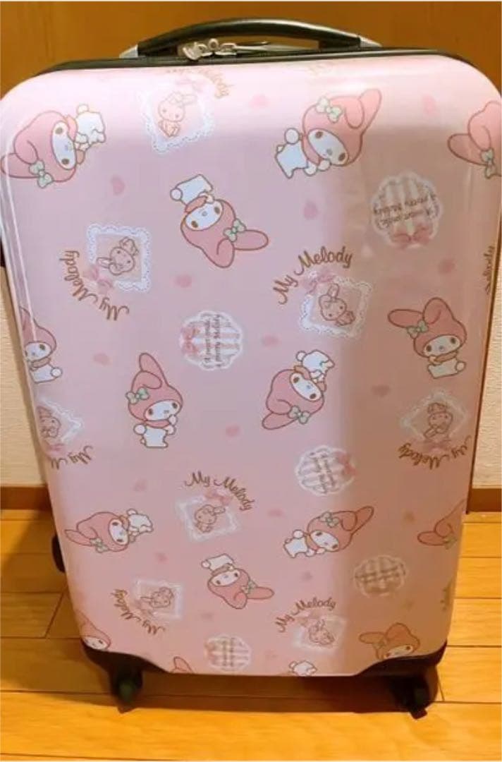 レア☆マイメロディ キャリーケース Lサイズ 美品可愛いスーツケース