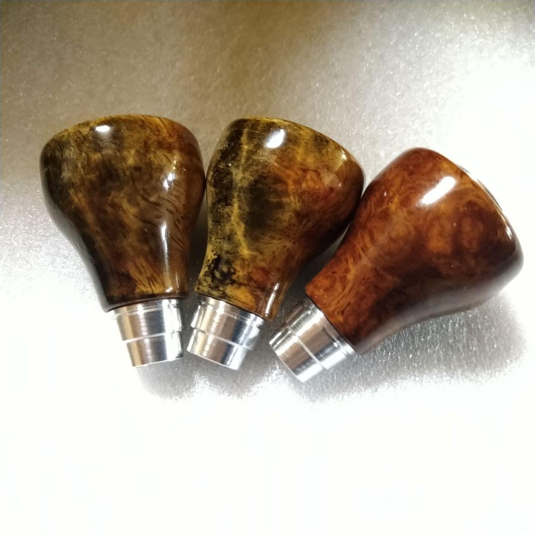 御注文欄】シマノ ラウンドノブ 夢屋花梨 ウッドノブ 検) 夢屋ハンドル