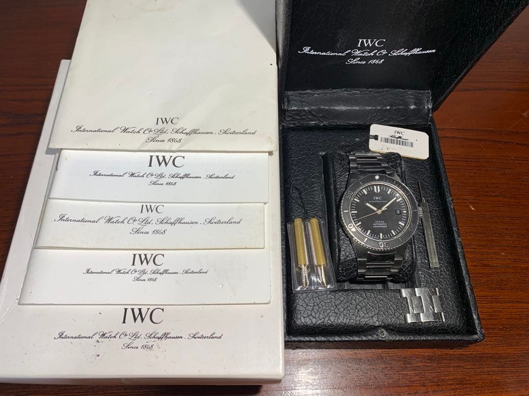 IWC IWC GSTアクアタイマーRef.353602 ステンレス 付属品豊富 魚竜頭