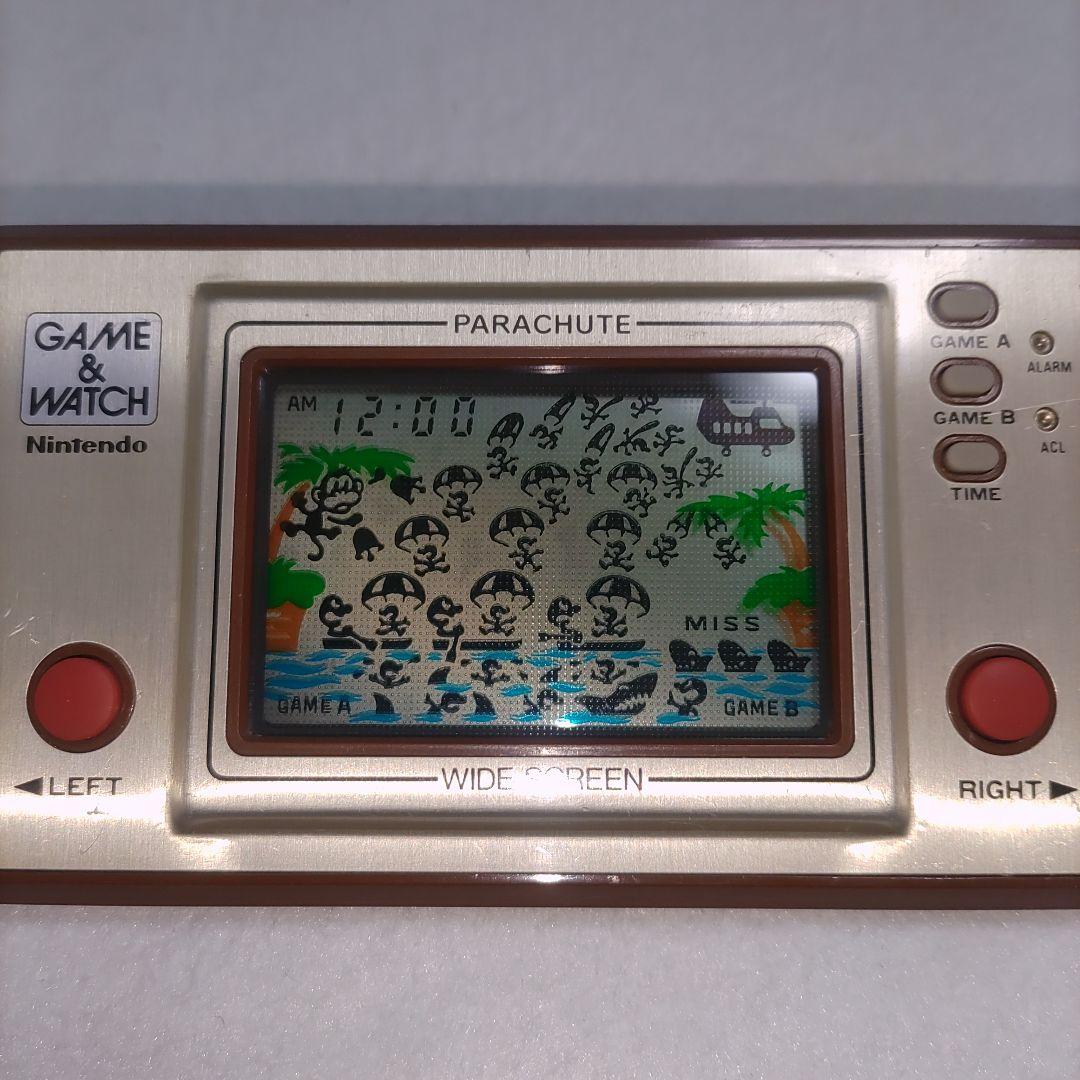 ゲーム＆ウォッチ ワイドスクリーン　パラシュート