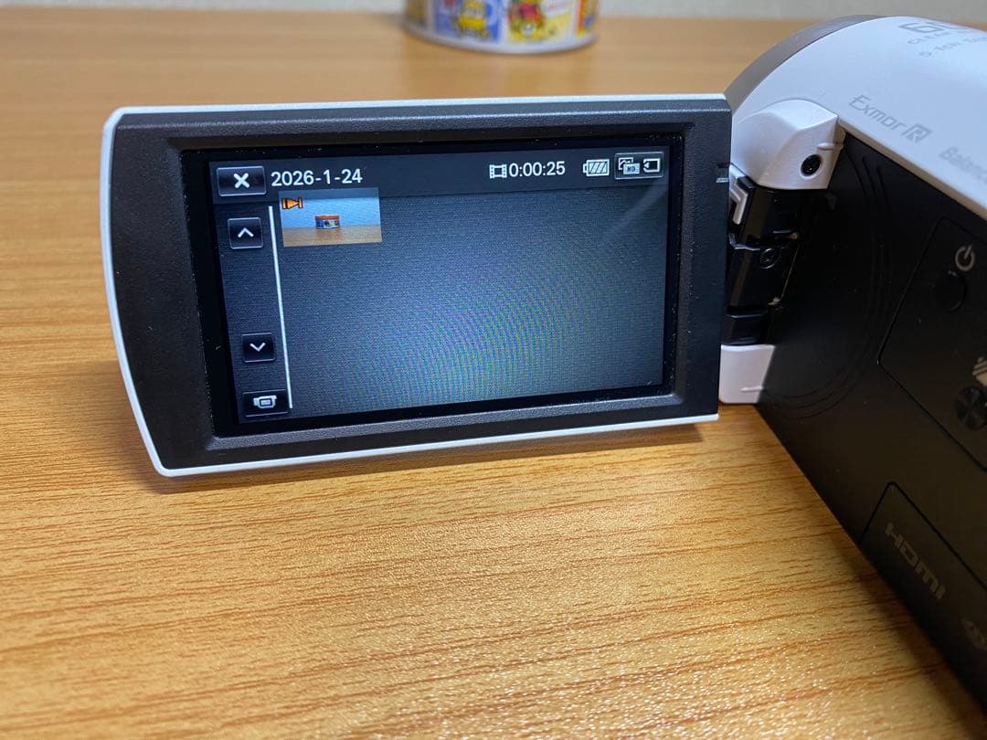 SONY HDR-CX680 ハイビジョン ハンディカム ホワイト　本体