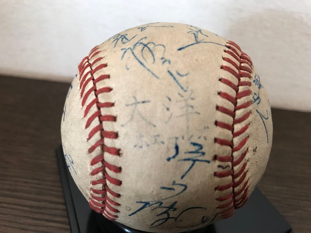 希少！☆昭和25年 大洋ホエールズ創設年の選手サインボール◇ 横浜DNA