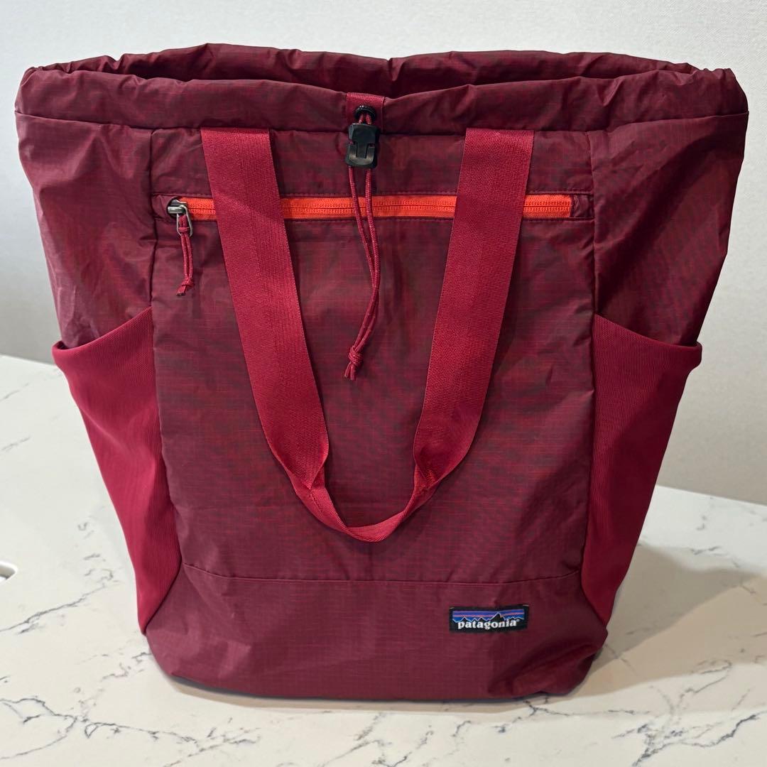 パタゴニア　ウルトラライトブラックホール　トートパック　レッド