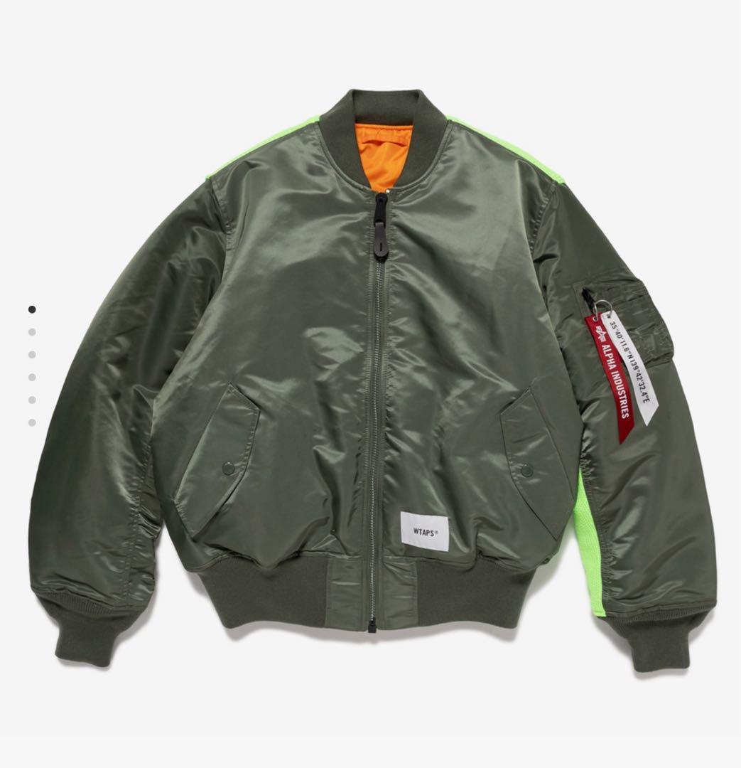 WTAPS ALPHA MA-1 CORE SPEC JACKET オリーブ S