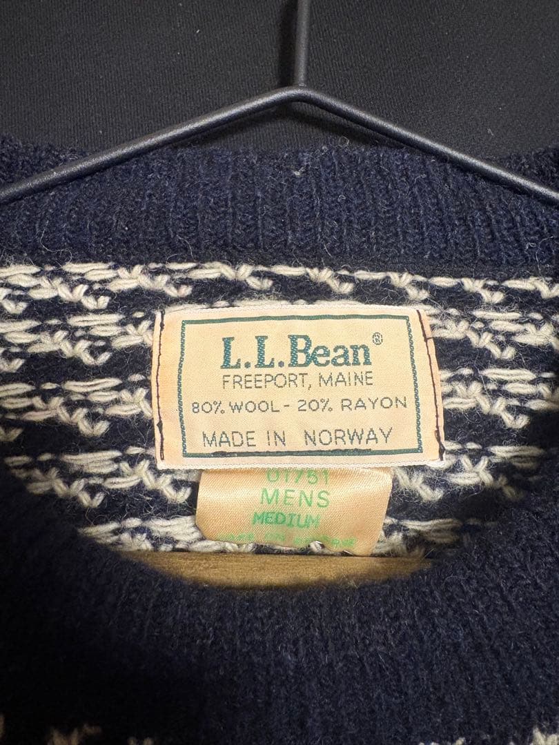 トップス 80s~ L.L.Bean birdseye knit
