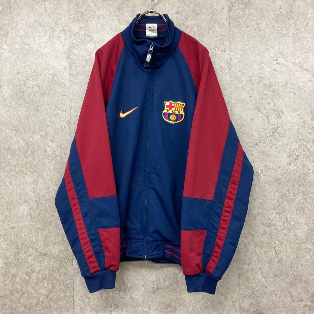 レア90s《ナイキ》バルセロナ刺繍トラックジャケット/メンズM - メルカリ