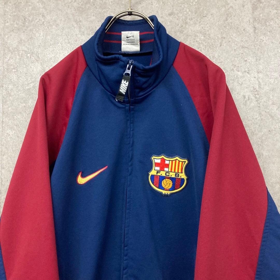 レア90s《ナイキ》バルセロナ刺繍トラックジャケット/メンズM - メルカリ