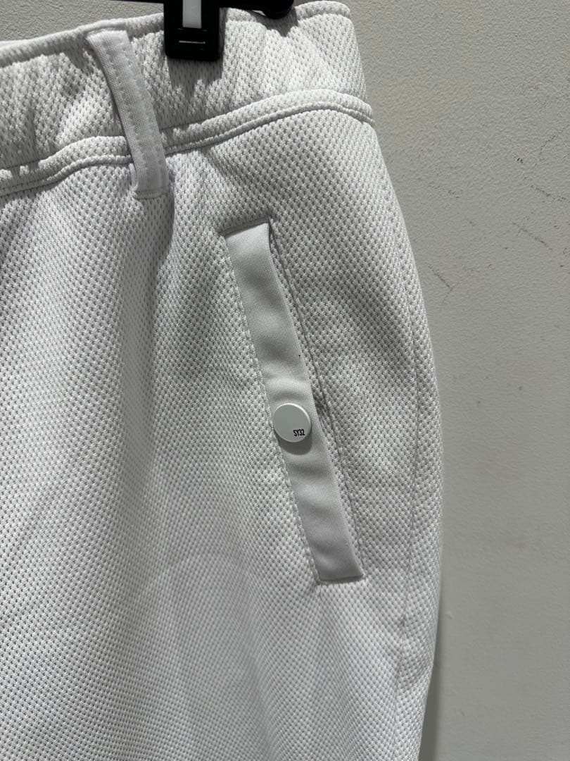 SY32ゴルフ⛳️ダブルラッセルホワイトボトム　メンズ サイズL