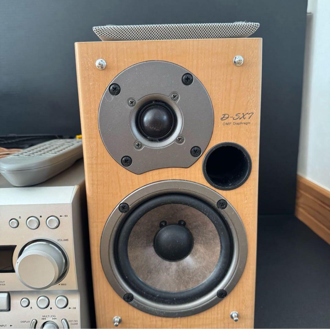 ONKYO FR-X7 CD/MDコンポ ＋ D-SX7 スピーカーセット