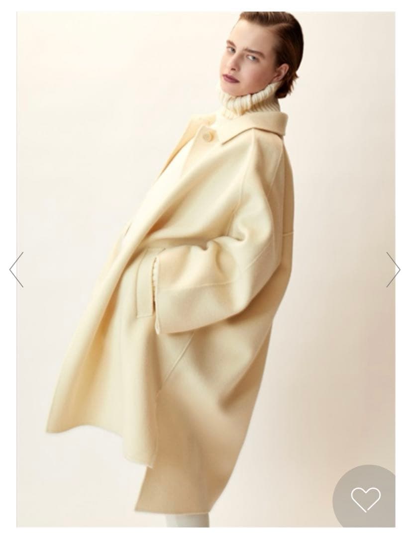 新品未使用】Rawtus ダブルフェイスウールコート 36 - メルカリ