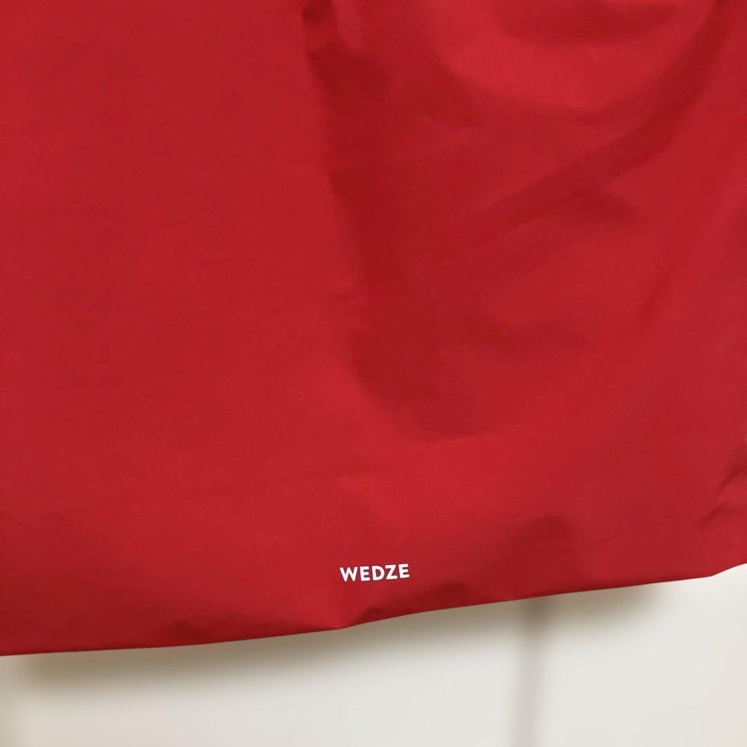 デカトロン　WEDZE 赤 スキーウェア フード付き　サイズS