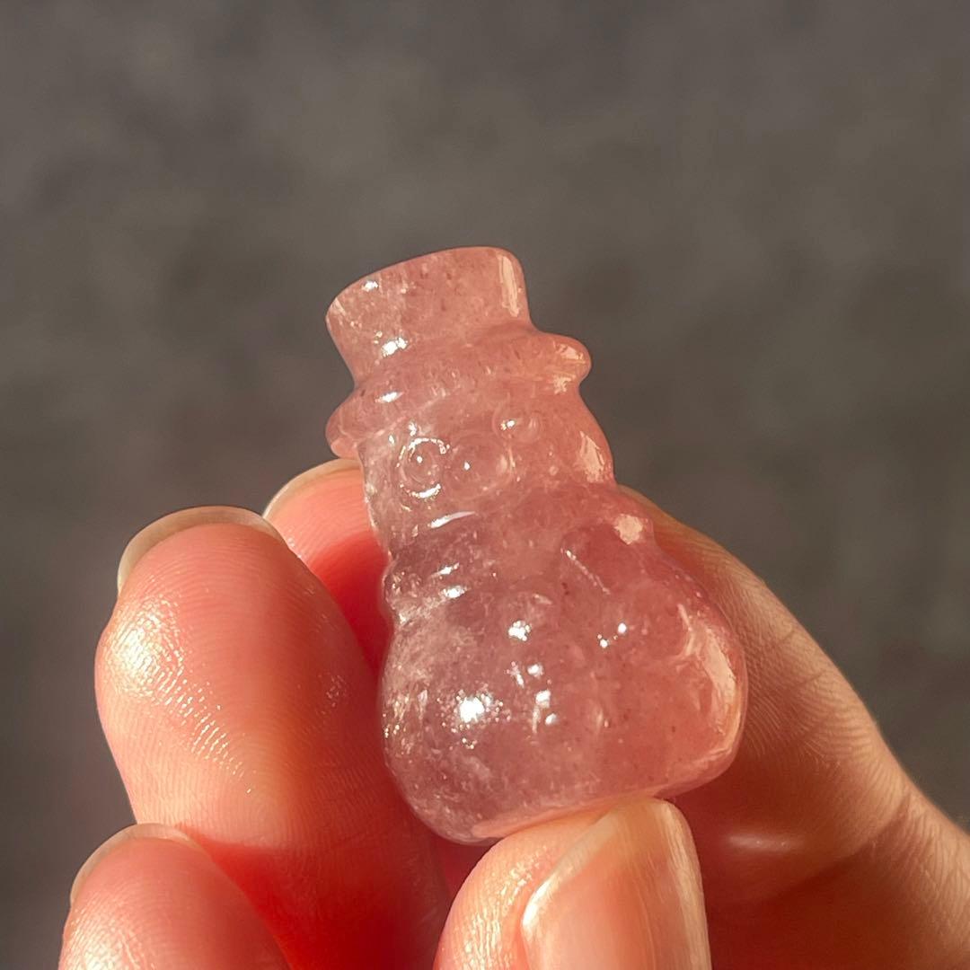 クリスマス お得セット ストロベリークォーツ ツリーアゲート ピンクコバルト