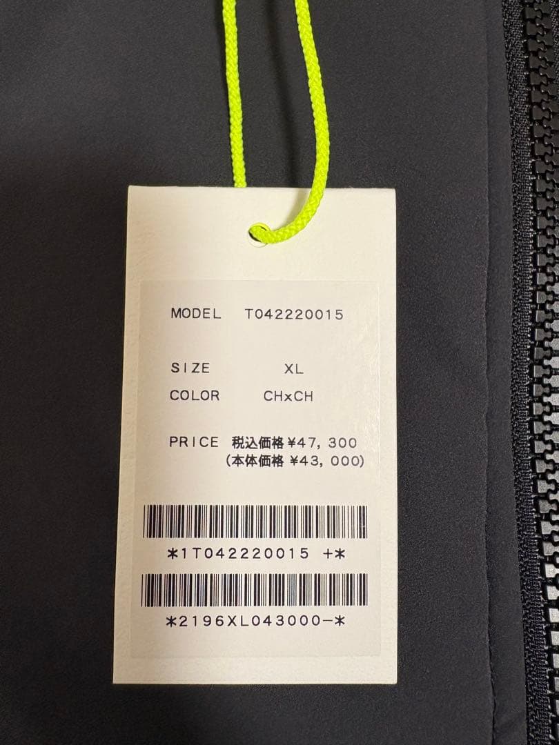 TFW49 VW FULL ZIP BLOUSON チャコール XL ブルゾン