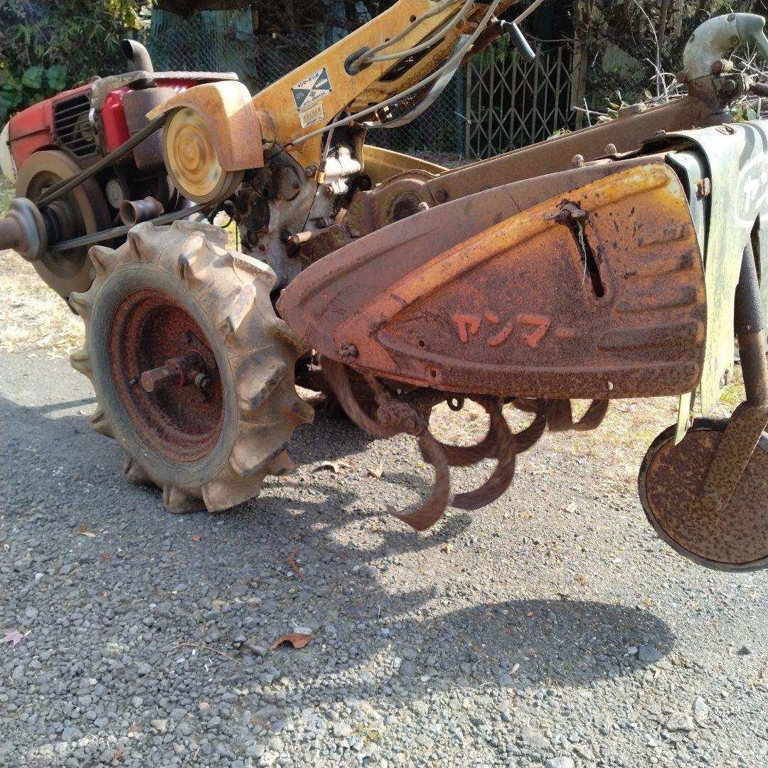 始動OK ヤンマー】 耕耘機 歩行型 YC70 ディーゼルエンジン 昭和46