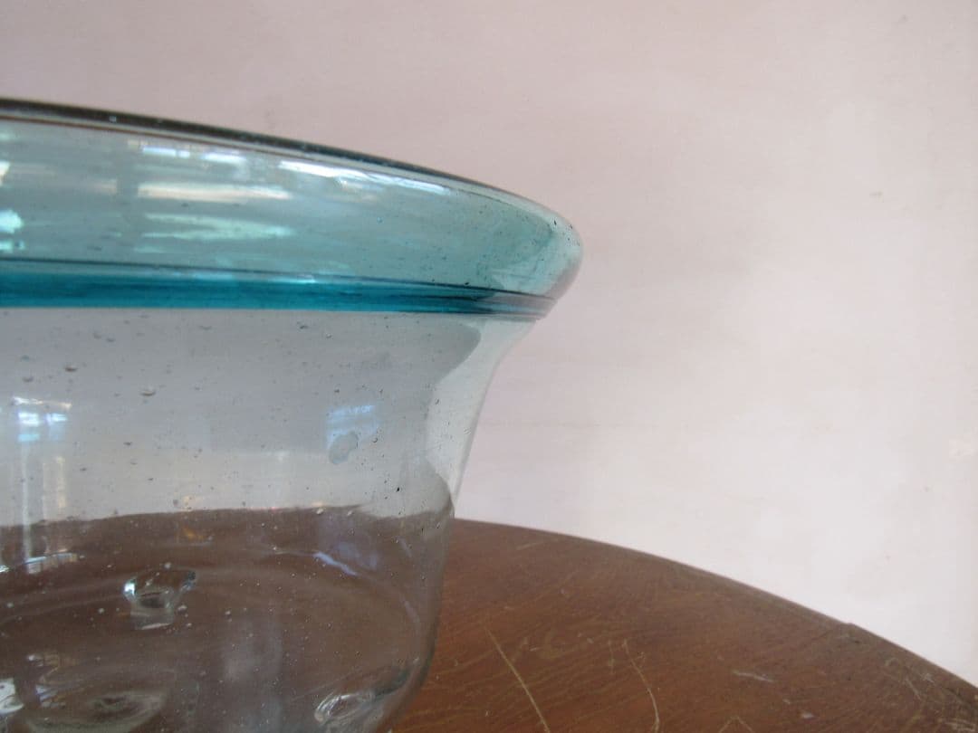 大正ガラス 金魚鉢 ビオトープ レトロ