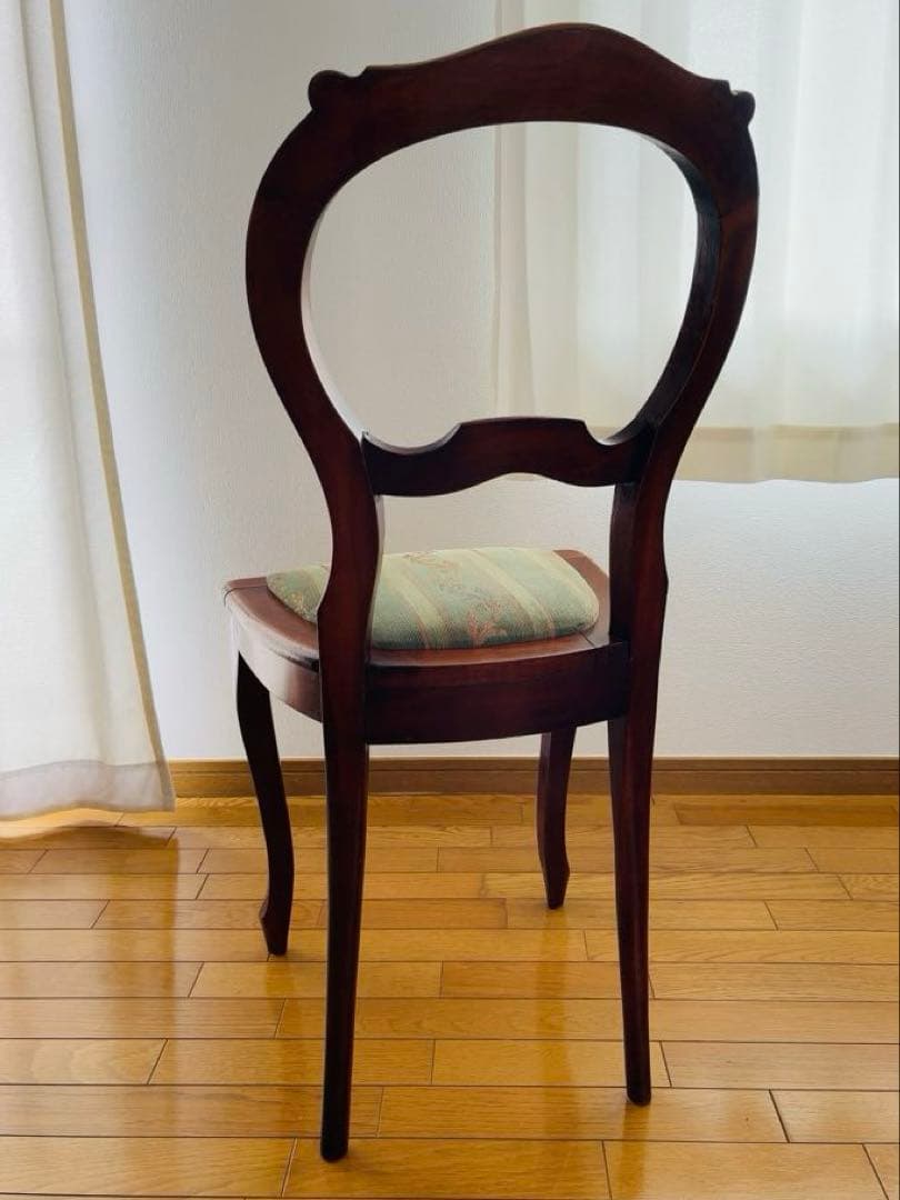 ② バルーンバックチェア イギリス ヴィンテージ アンティーク 1脚 送料込み