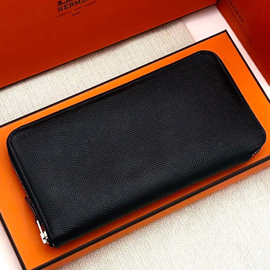 ✨希少✨赤字価格の為値下げ不可❣️エルメス♦︎アザップロング♦︎シルクイン♦︎ブラック
