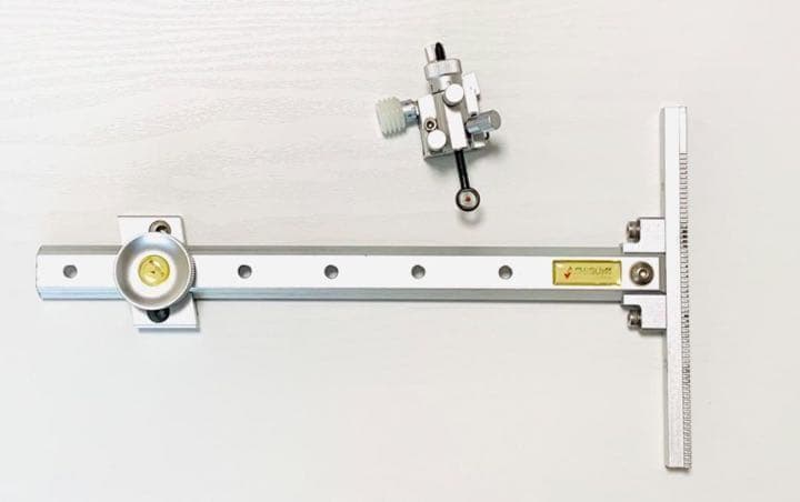 アーチェリー　サイトシルバー　ヤマハ用　シブヤ製銀　台座付　YAMAHA 美品