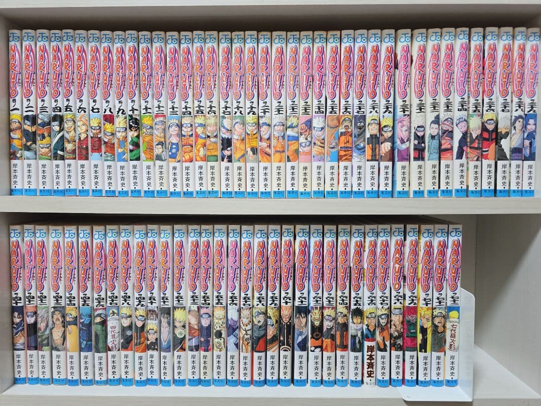 NARUTO 全72巻セット[完]/全巻簡易クリーニング済み/N01 - メルカリ
