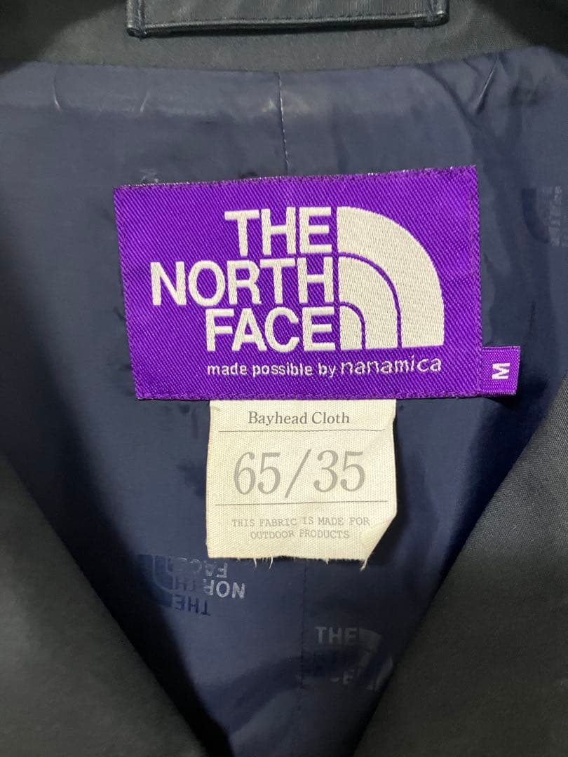 ノースフェイス パープルレーベル　ビームス　別注　ステンカラーコート 22SS