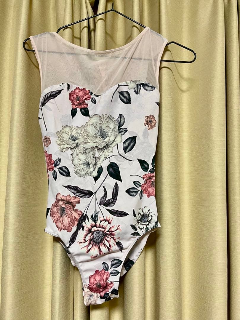 stina フラワープリント バレエレオタード type I Sサイズ