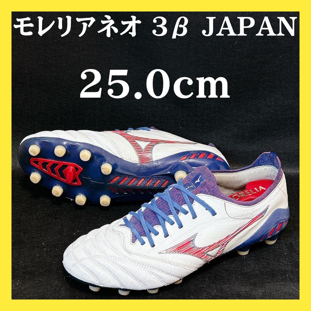 国内1000足限定】モレリアネオ 3β JAPAN 白青赤サイズ不明 - メルカリ