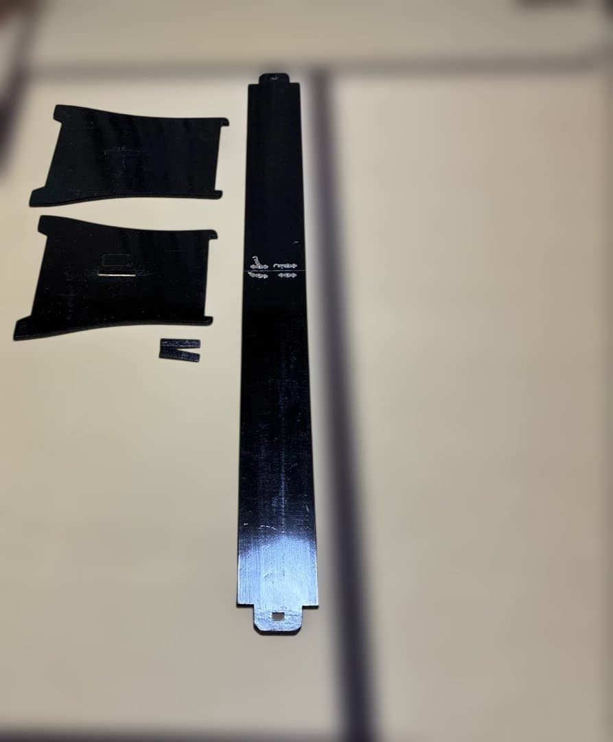 箏 立奏台 美箏台　漆塗 （折りたたみ式）