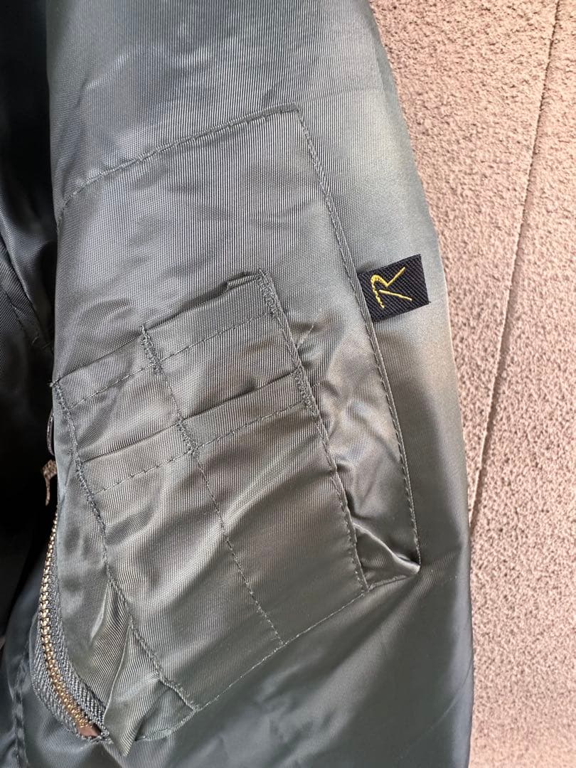 ロスコMA-1 フライトジャケット オリーブグリーン