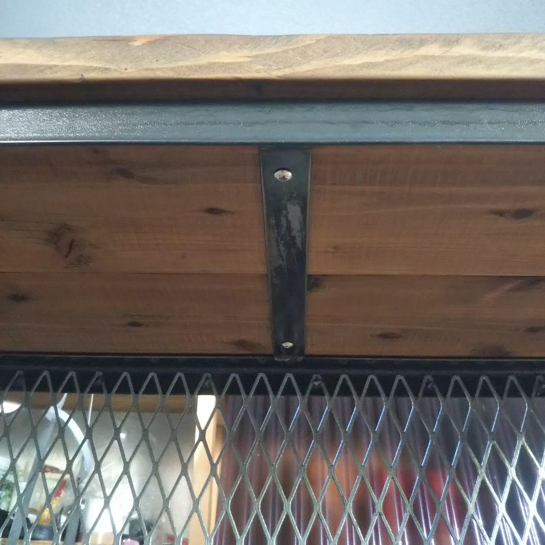 アイアン　シェルフ　ラック　インダストリアル　オープンラック　シューズラック