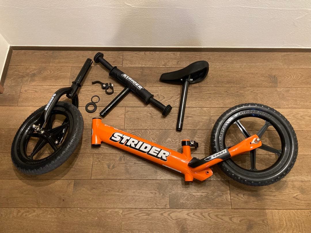 【日本正規品】ストライダー 12 スポーツ オレンジ【付属品・説明書付】