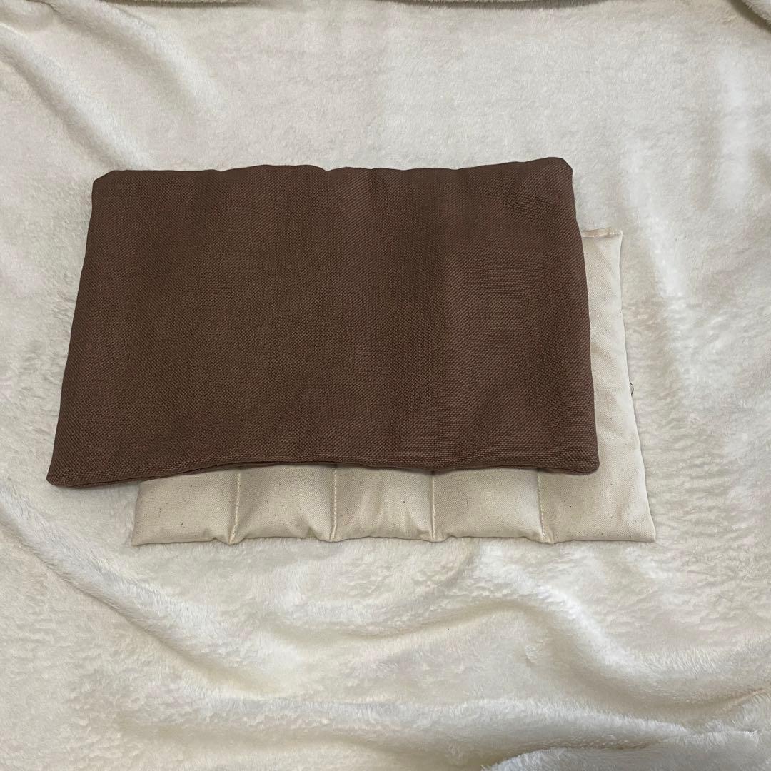 強い波動のソマチ砂をブレンドしたパラワンサンド砂枕　(茶色)