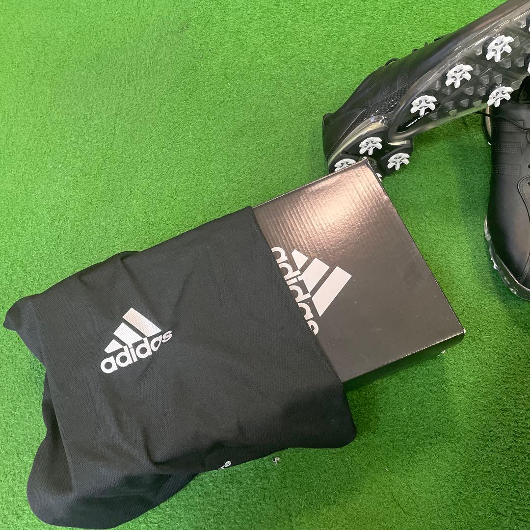 adidas adizero ゴルフシューズ ブラック 27.5センチ